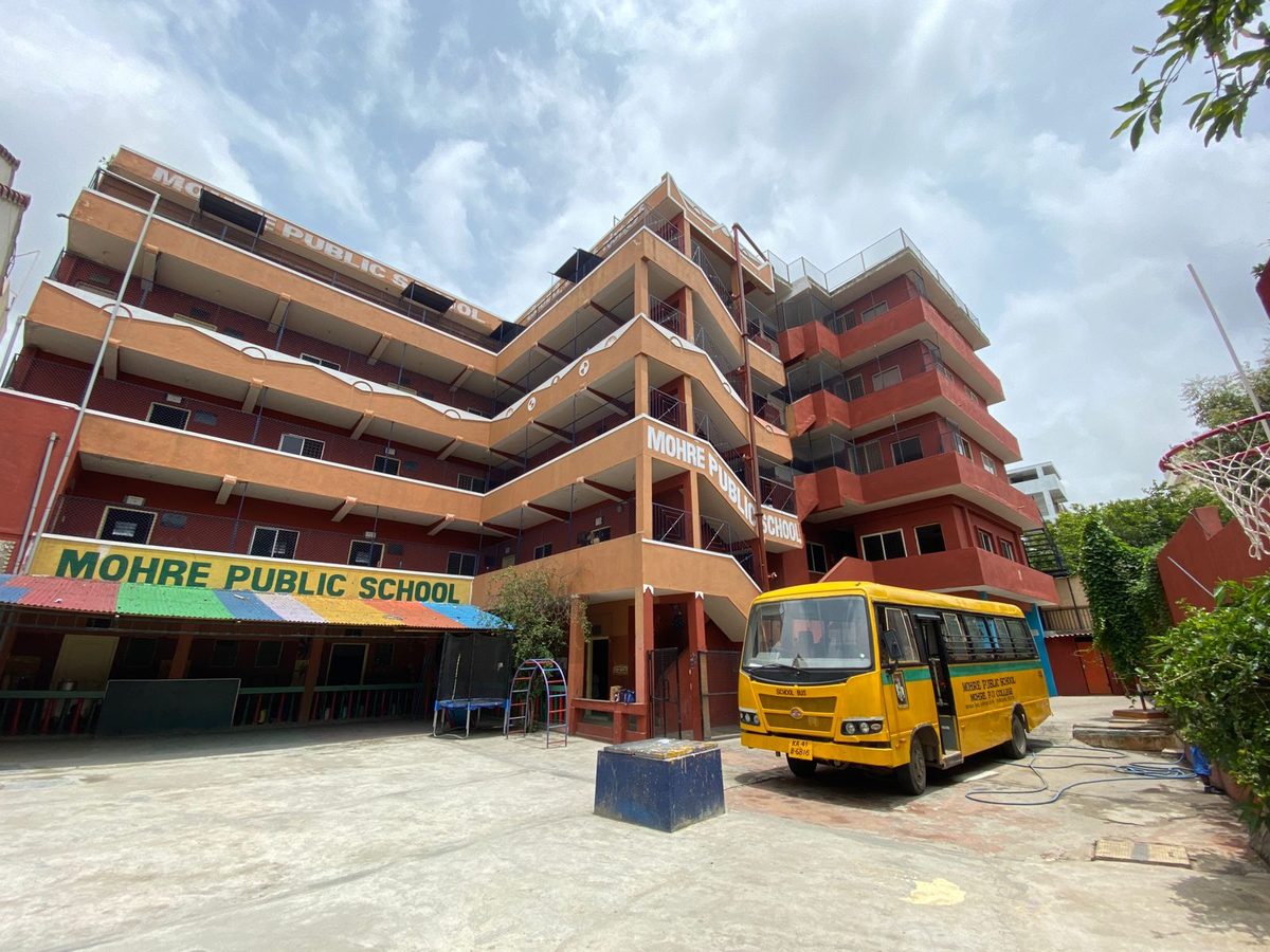 Mohre Public School building, Horamavu Agara, Bangalore